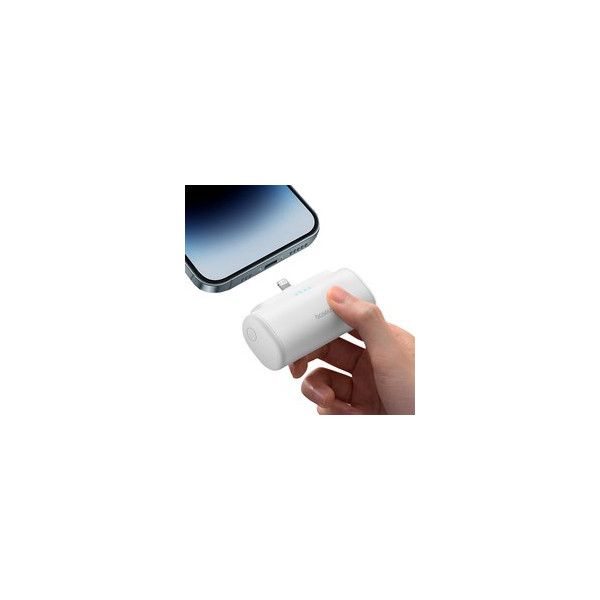 베이스어스 20w 고속충전 컴팩트 도킹형 보조배터리 5000mAh 타입C